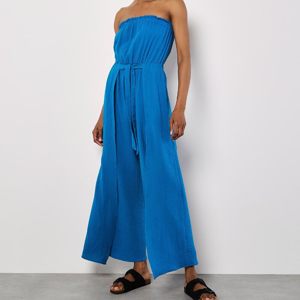 Strapless jumpsuit